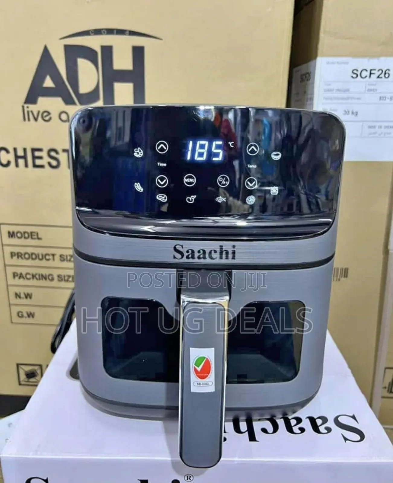Saachi 4.5l Air Fryer Oil Free Healthy