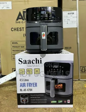Saachi 4.5l Air Fryer Oil Free Healthy