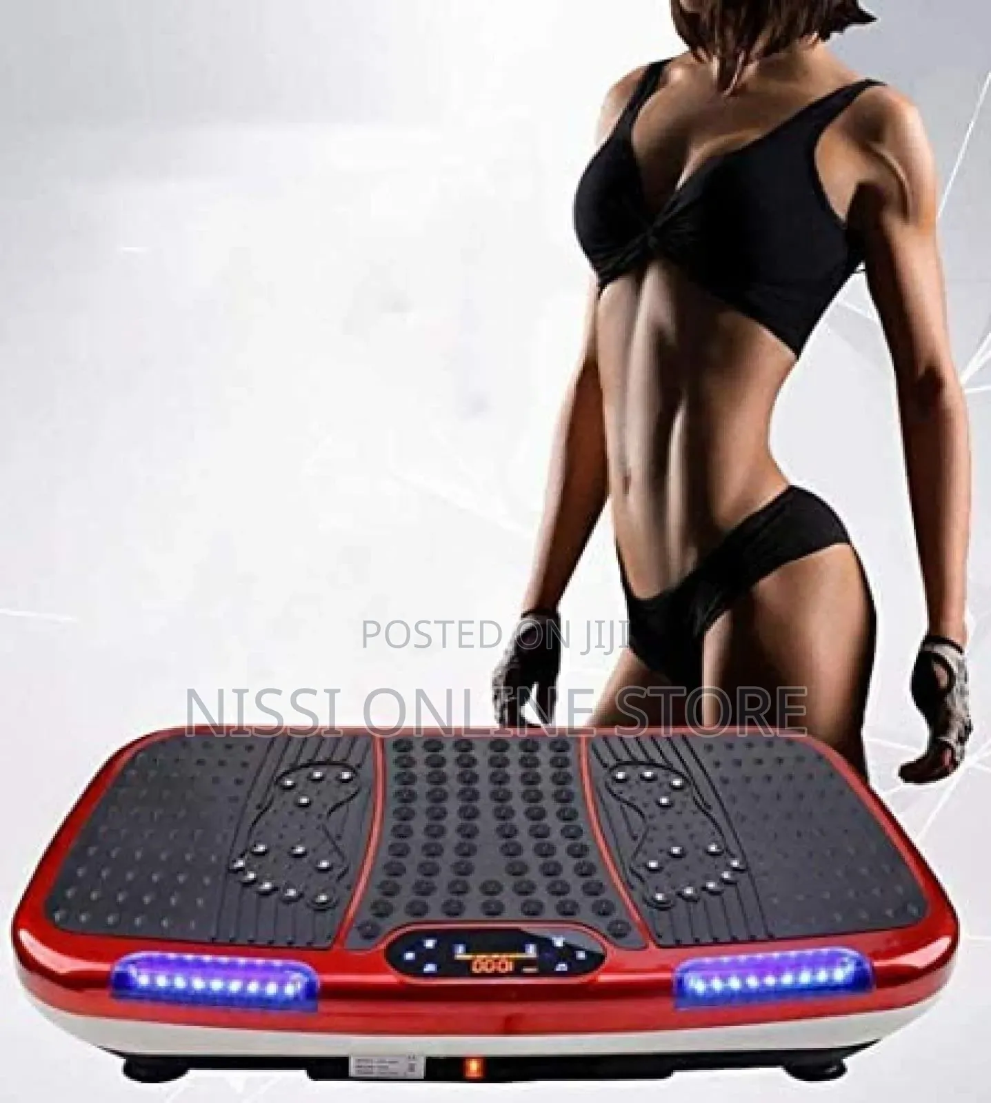 Excercise Machine With Ultra Thin Vibrating Pad