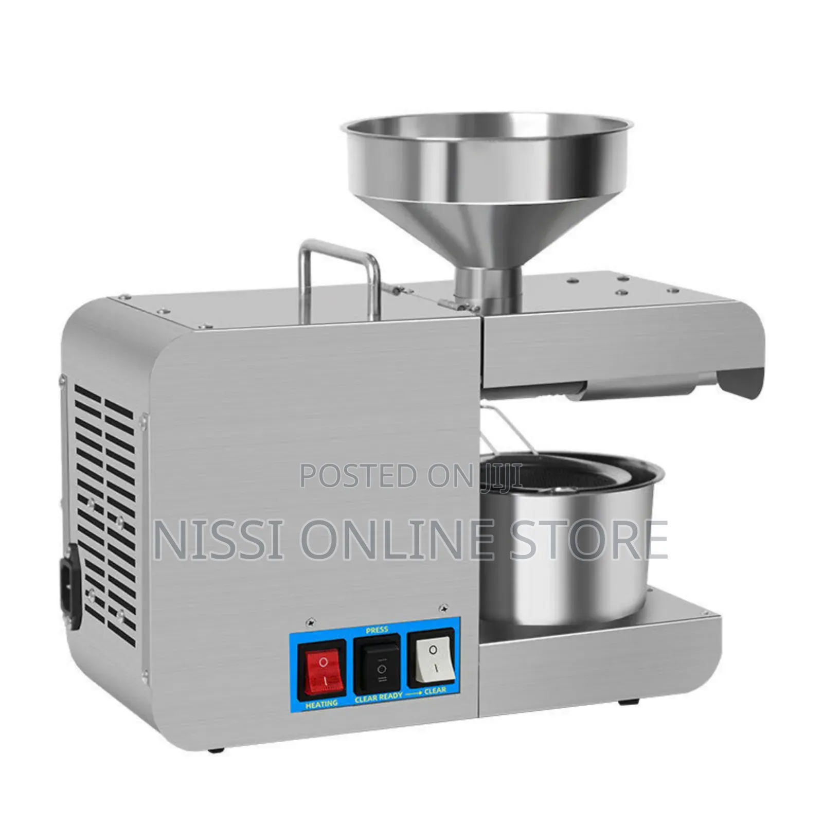 Stainless Steel Oil Press Machine