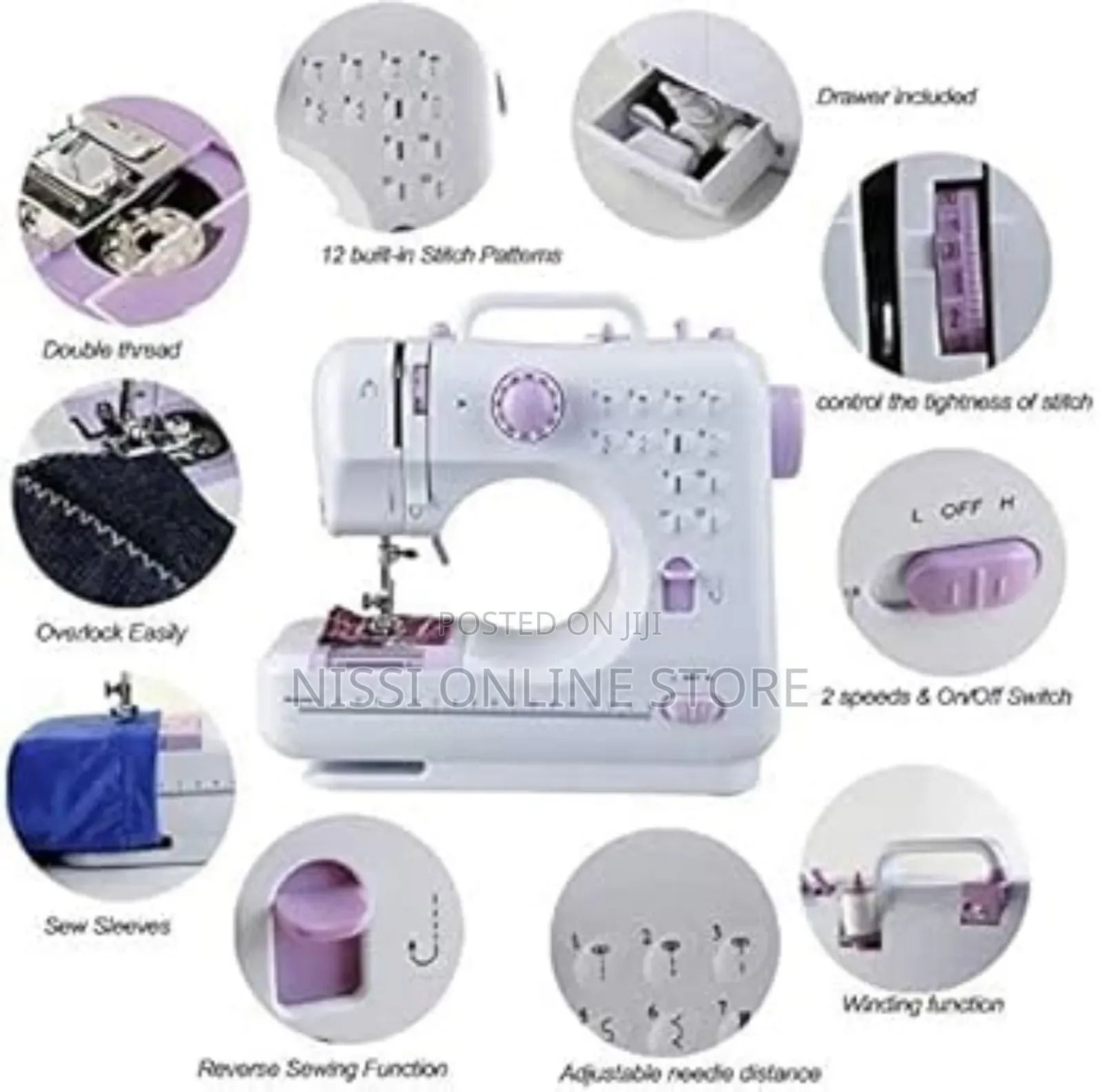 Multifunctional Mini Household Sewing Machine