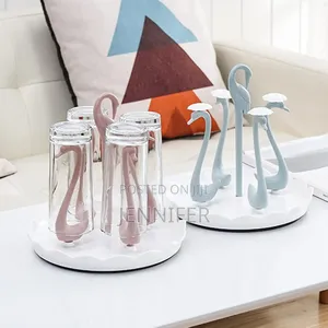 Zerodis Swan Cup Holder With Rotating Drip Tray