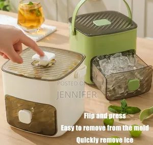 Ice Maker Box With Drawer and Storage Tray