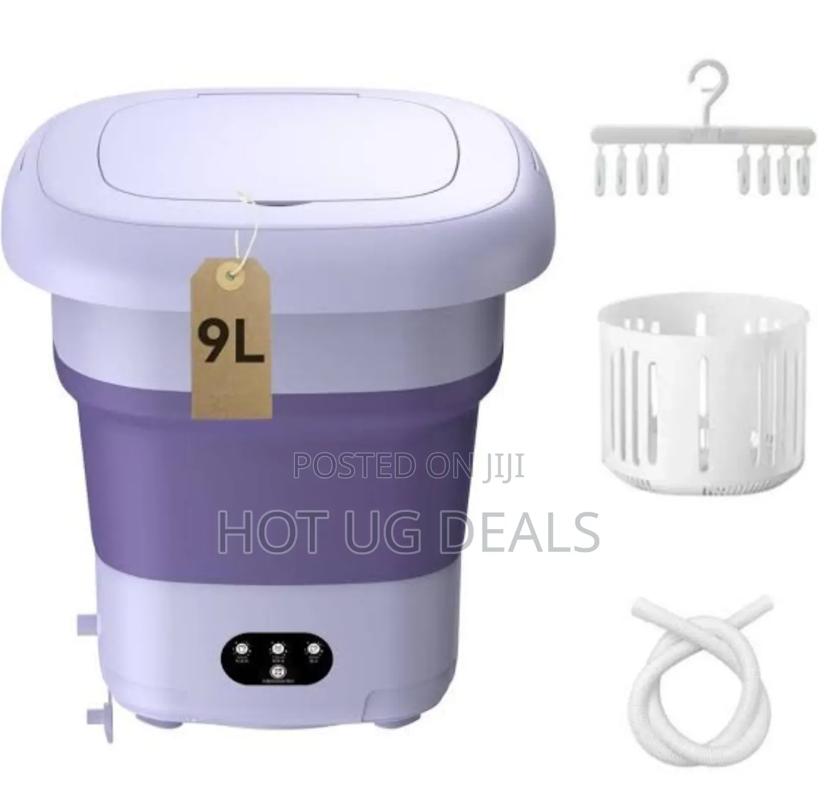 Portable Foldable Washing Machine, Mini Washer