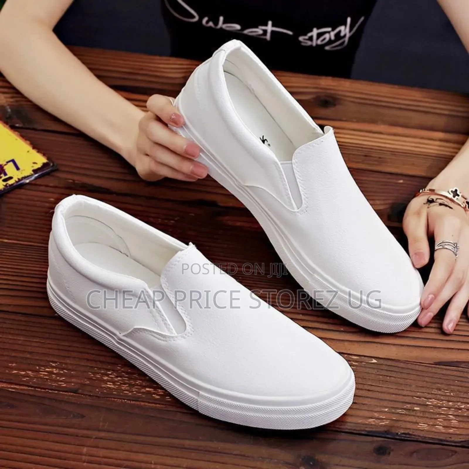 Shoes  White Sneakers White Color for Man's