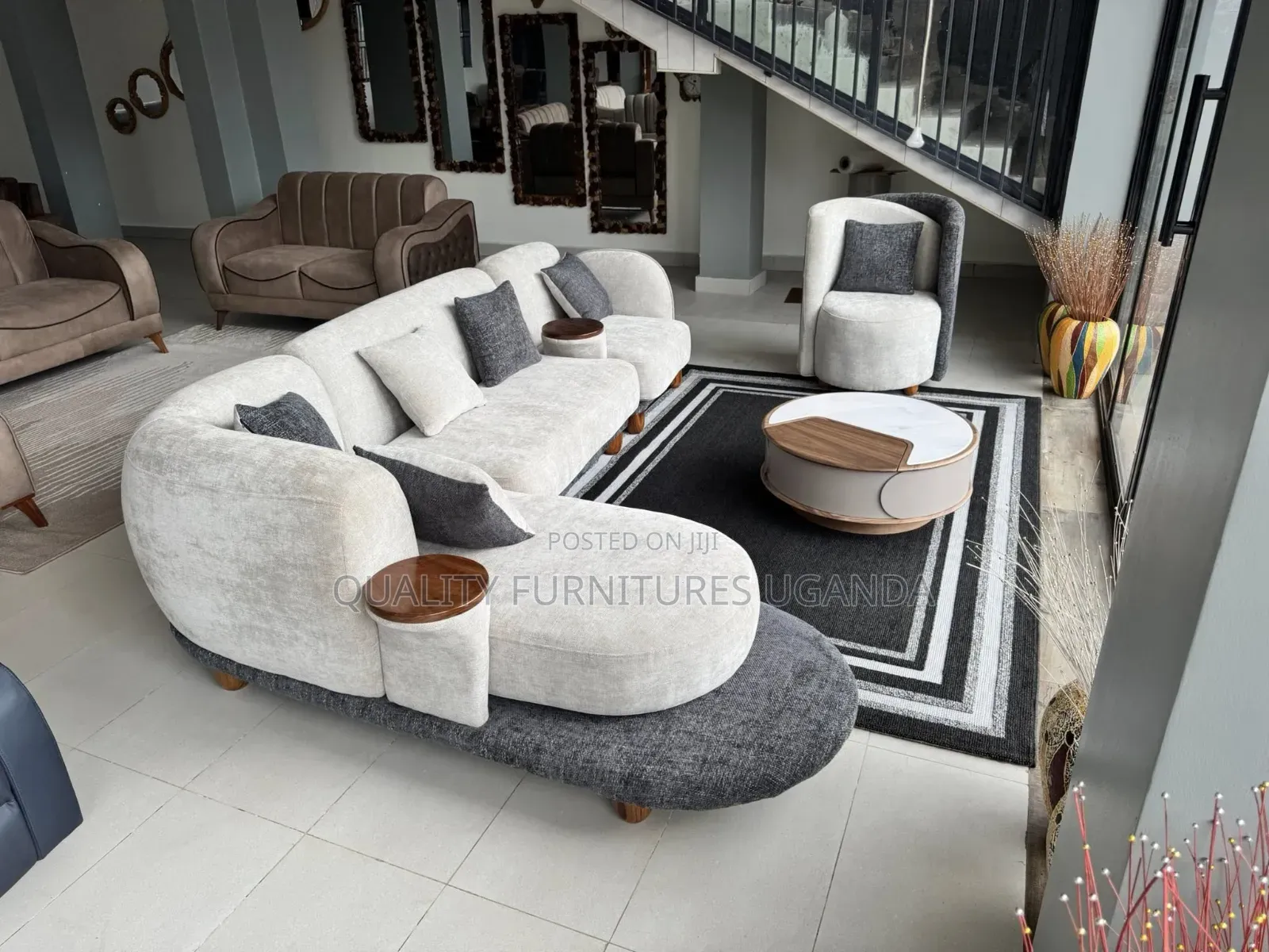 7 Sitter Rustic Sofa Set