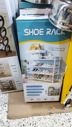 Metallic Shoe Rack.