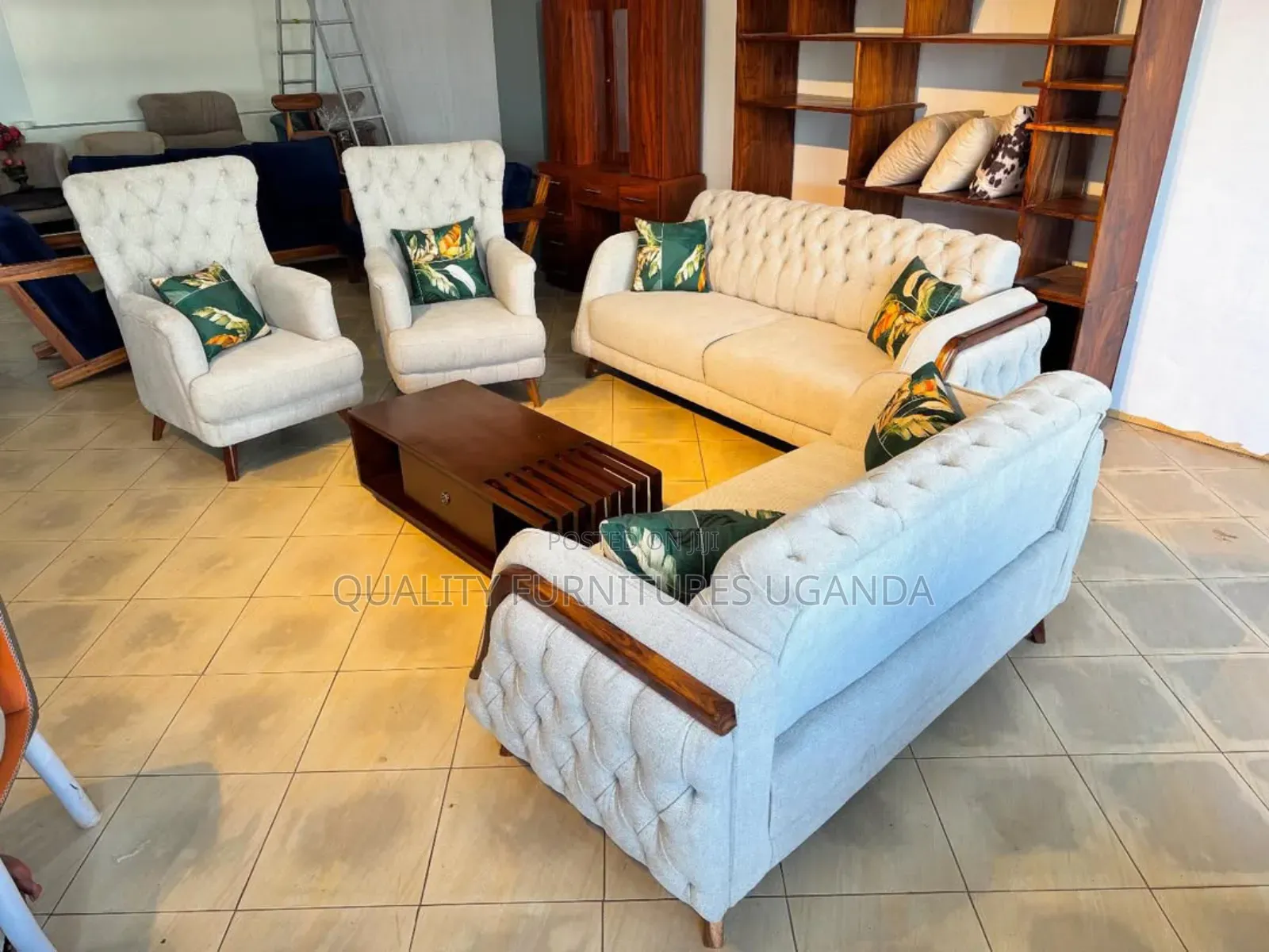 Elenhance 7 Sitter Chesterfield Sofa Set