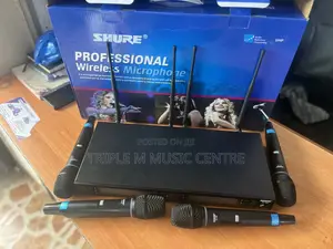 Shure 4 Head Wireless Microphone
