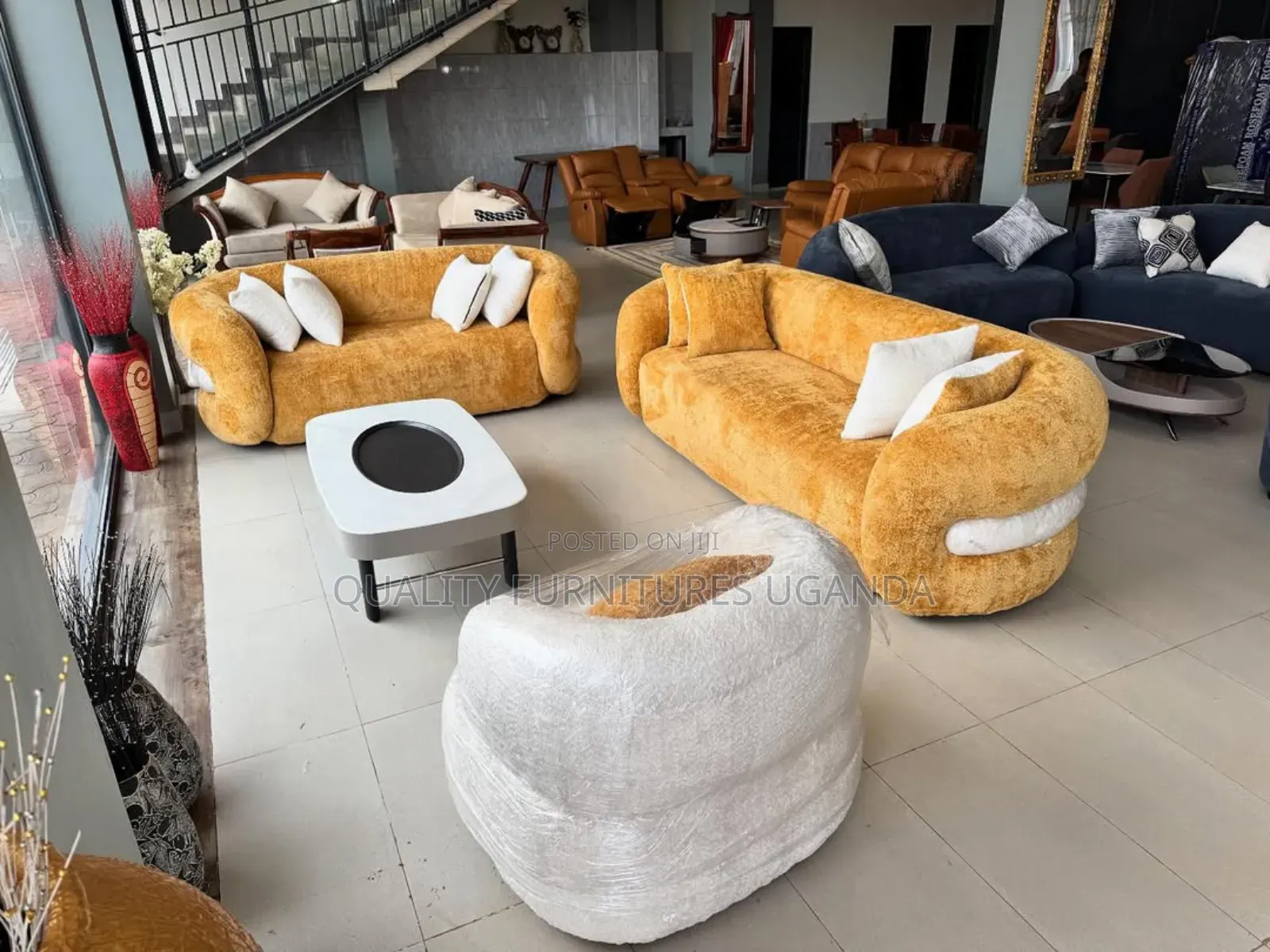 C Shaped Elegance Couches