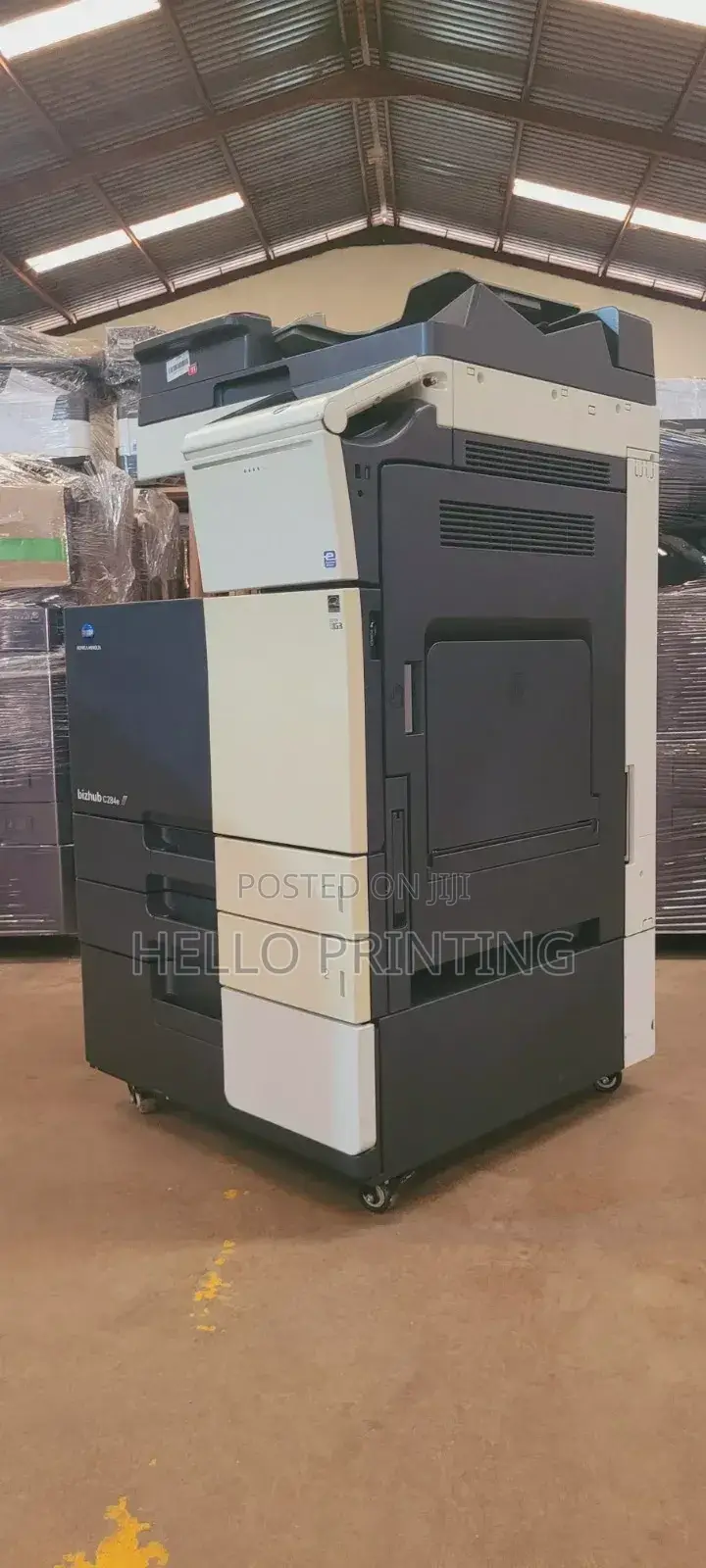 Sharp Print Quality - Bizhub C284e Printer.