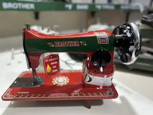 New Bother Sewing Machine Red in Colour Complete With Local Stand