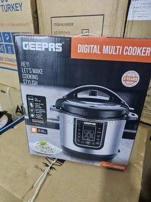 Geepas Litres Digital Electricpressure Cooker With a Food Steamer