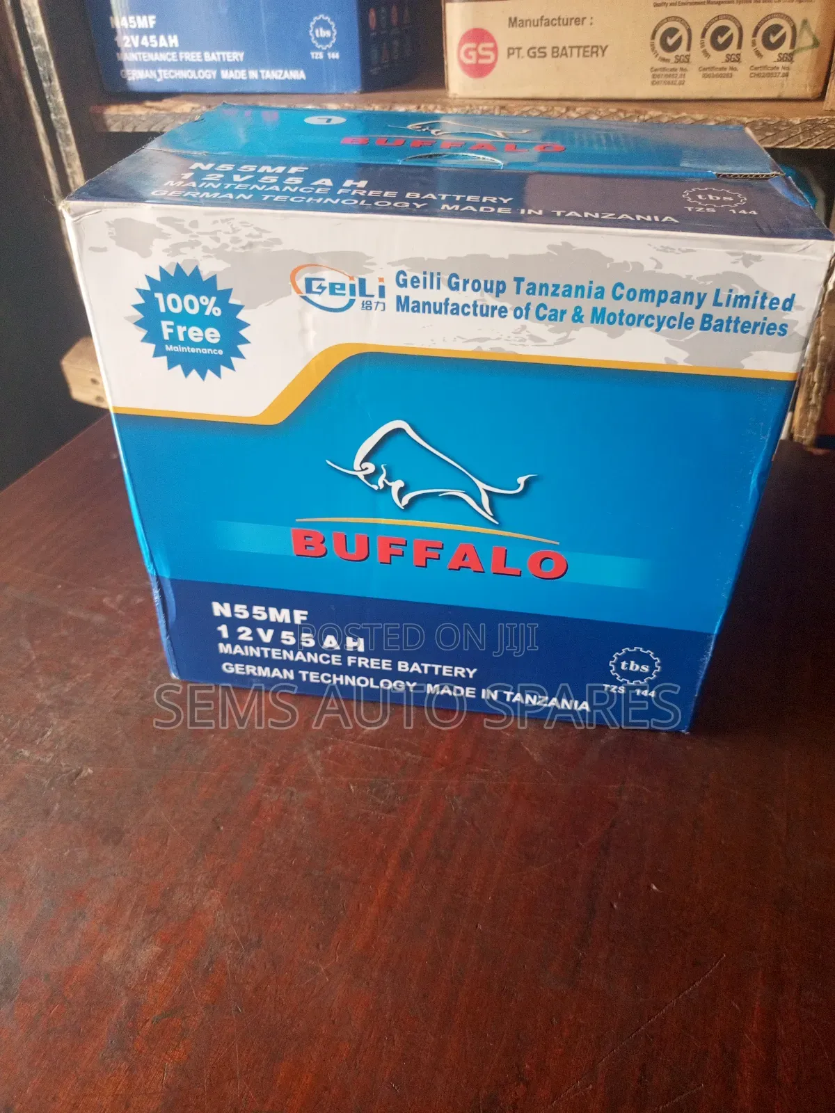 N55 55ah Battery
