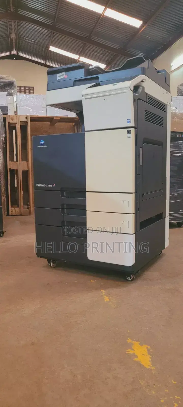 Wireless Printing - Konica Bizhub C284e
