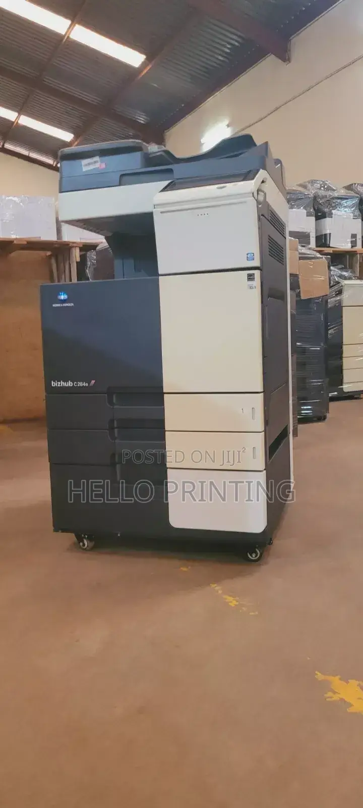 High Resolution Prints - Bizhub C284e Printer .
