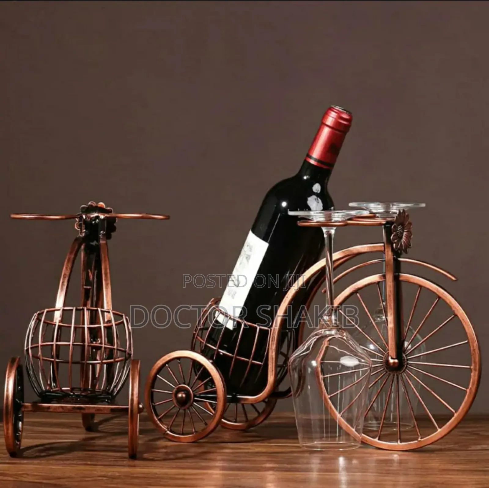 Luxurious Vintage Metal Bicycle Wine Rack