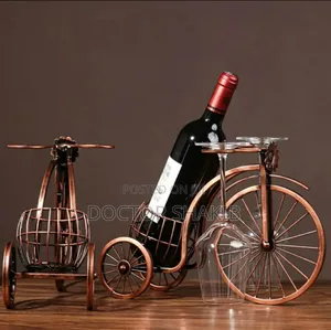 Luxurious Vintage Metal Bicycle Wine Rack