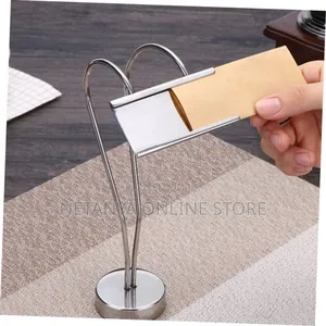 Stainless Steel Table Number Holder