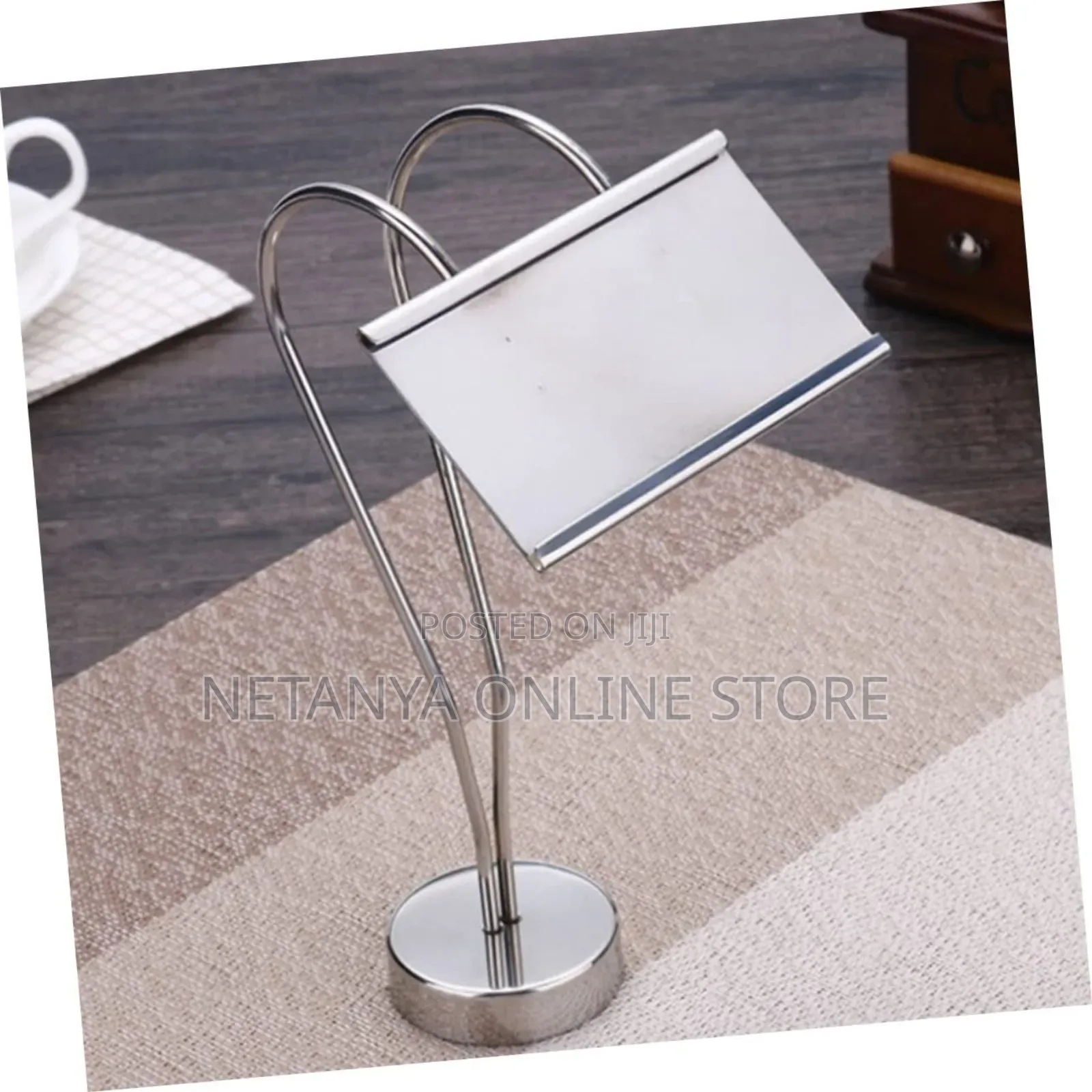 Stainless Steel Table Number Holder