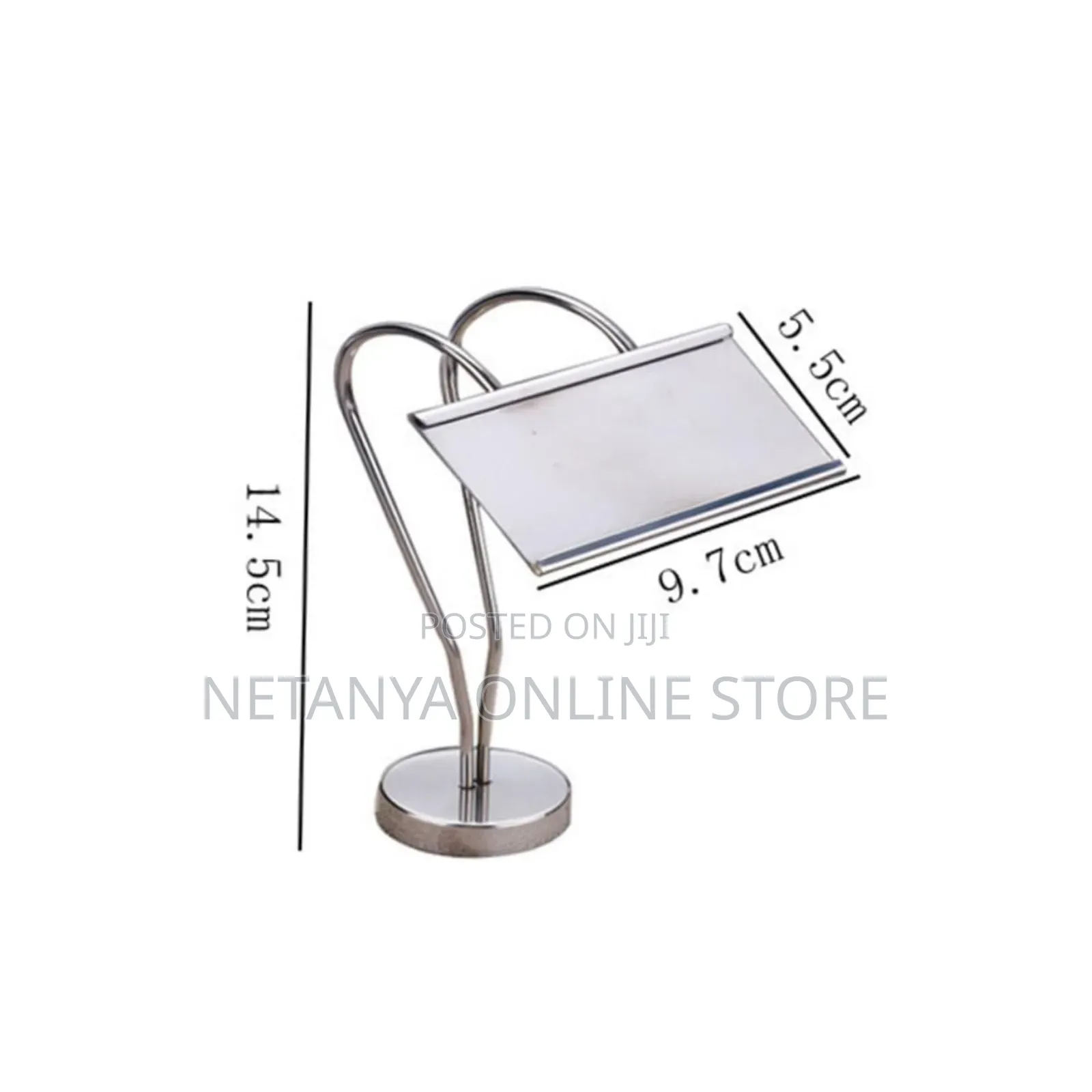 Stainless Steel Table Number Holder
