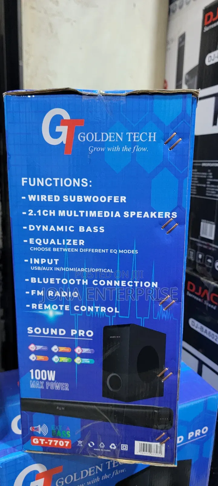 Goldentech Wireless Soundbar System