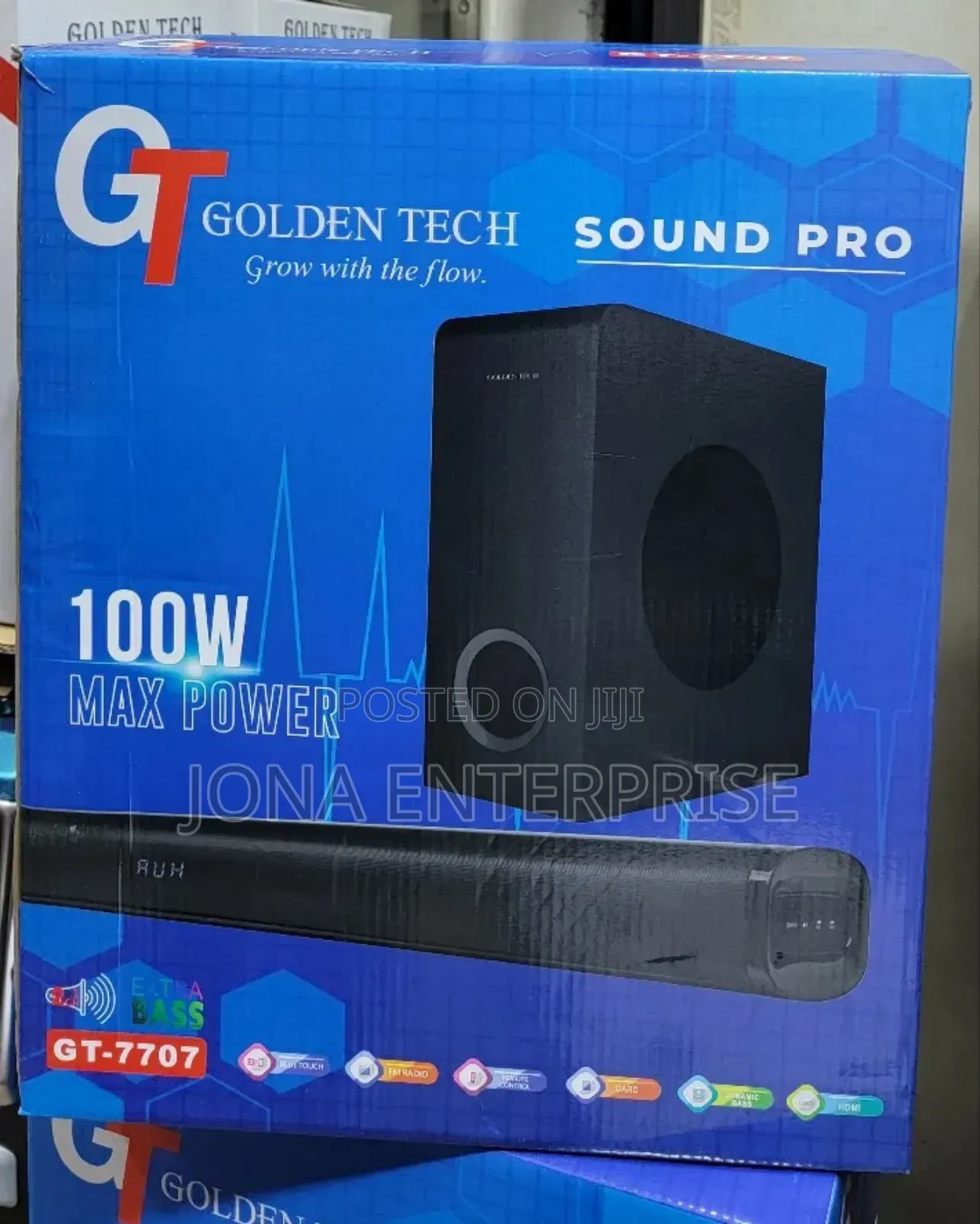 Goldentech Wireless Soundbar System