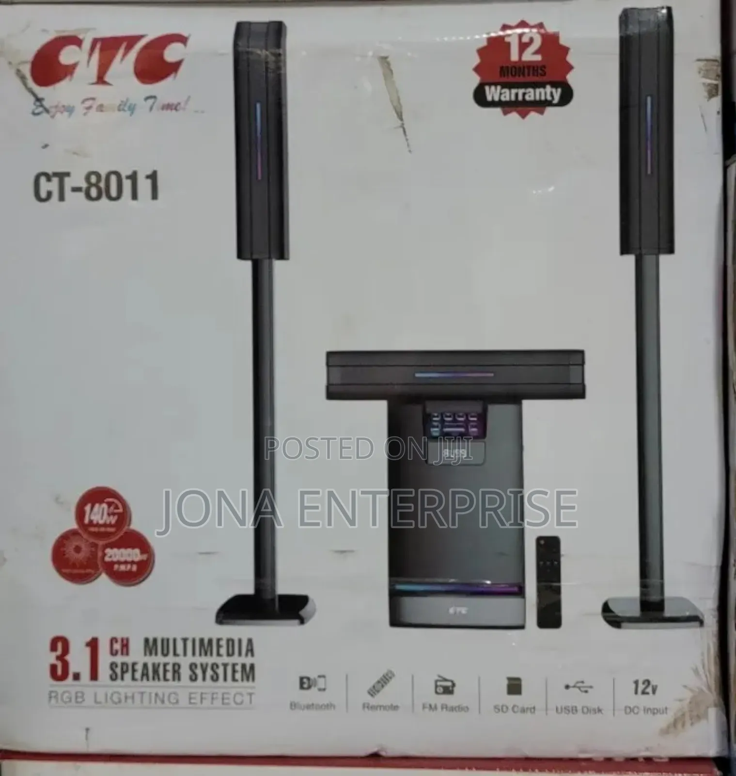CTC Tallboy Hometheater System