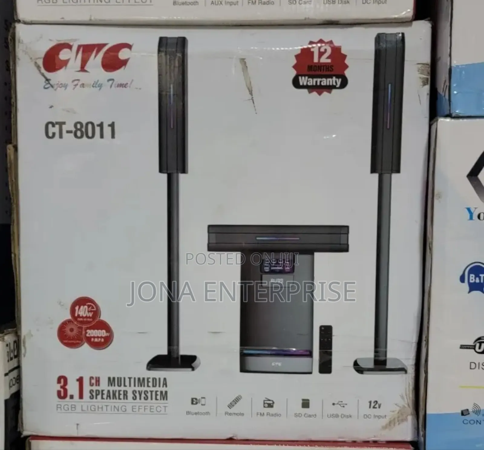 CTC Tallboy Hometheater System