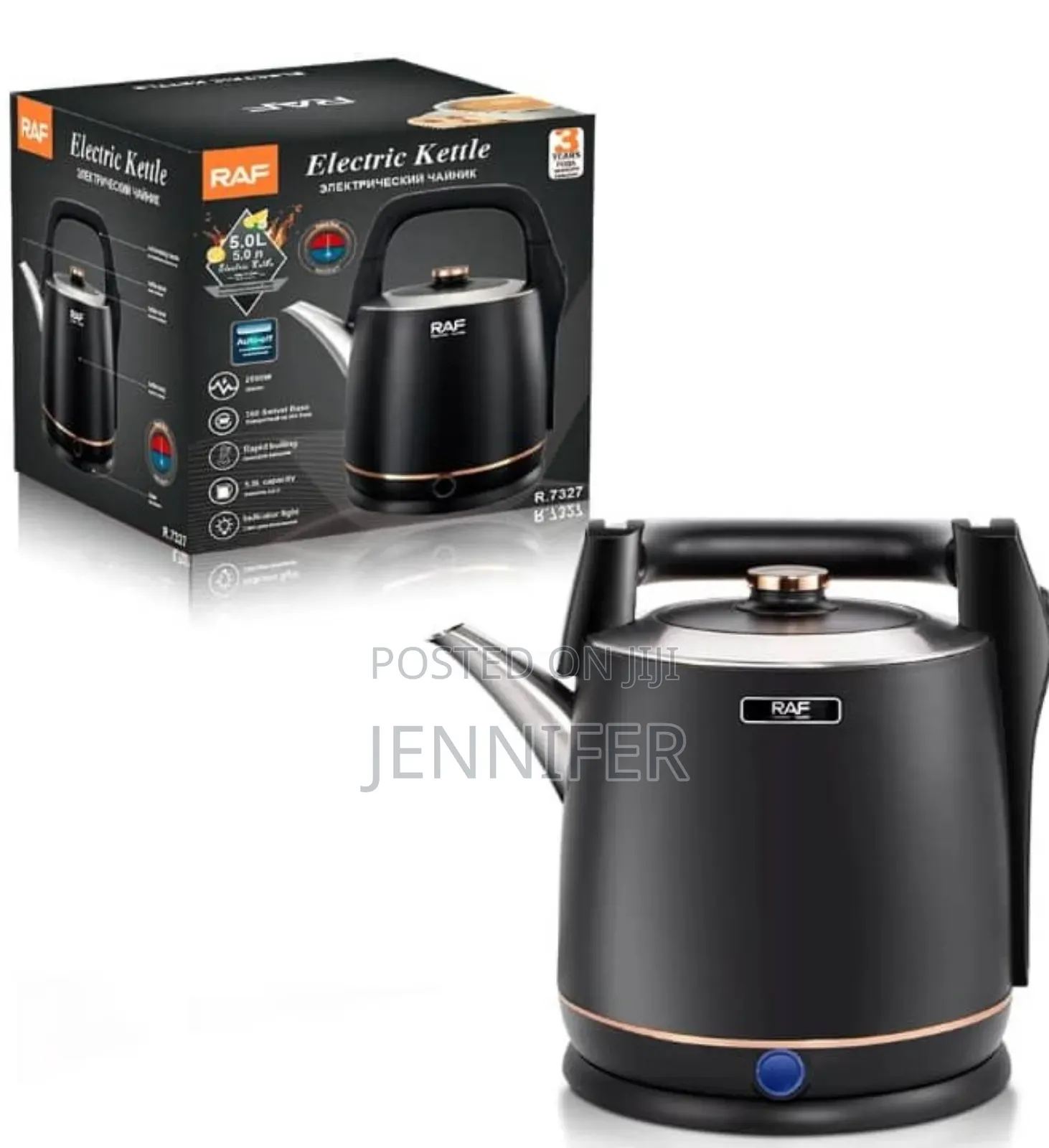 Raf Electric Kettle, Specifically Model R.7327 5litres
