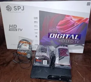 Ps3 Console With New Tv Set