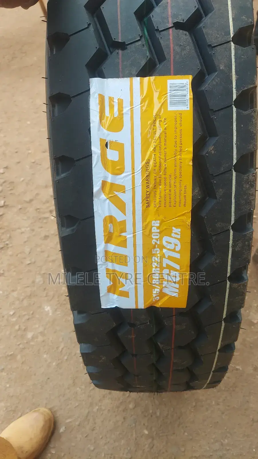 315/80r22.5 Mirage