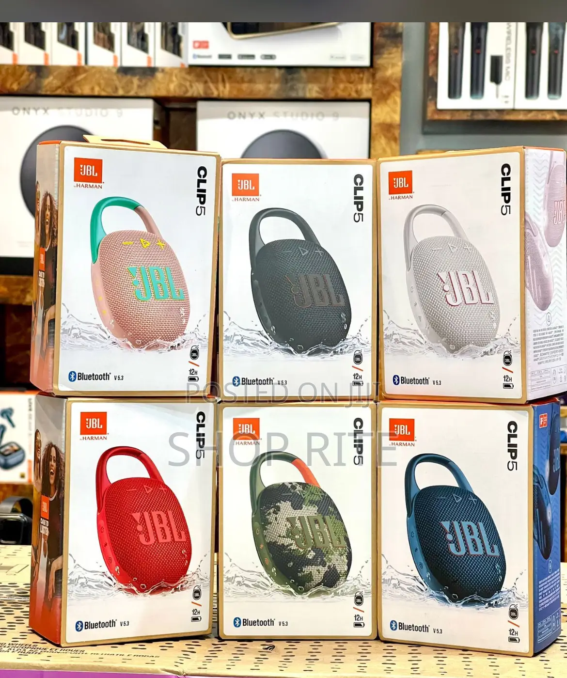 JBL Clip 5 Portable Bluetooth Speaker