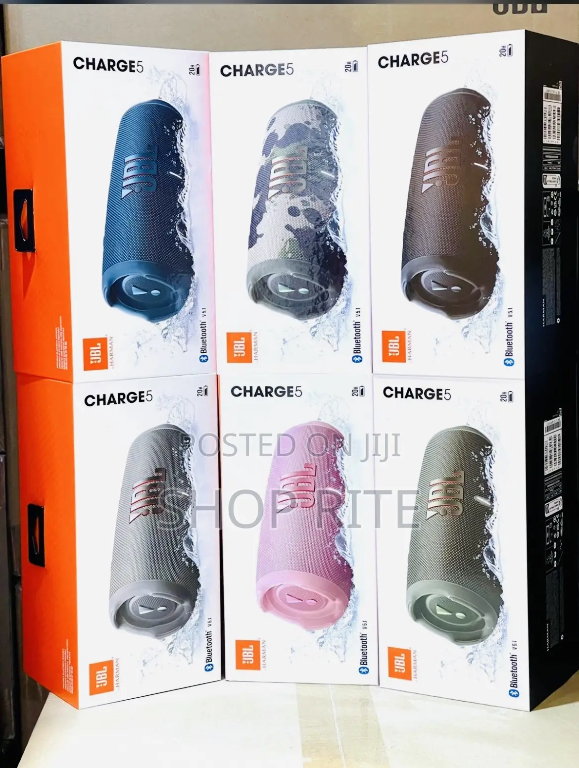 JBL Charge 5 Water Proof Wireless Speakers