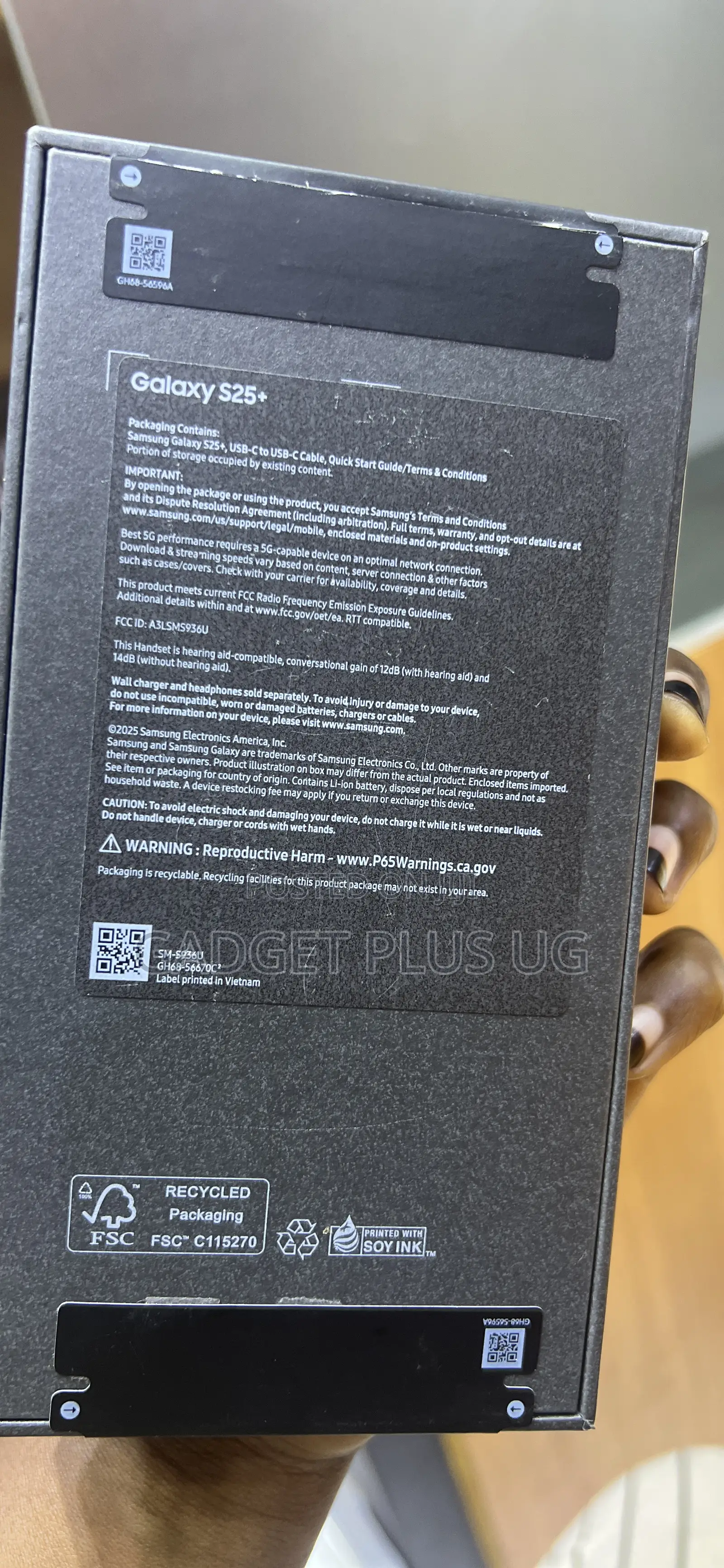 New Samsung Galaxy S25+ 256 GB Silver