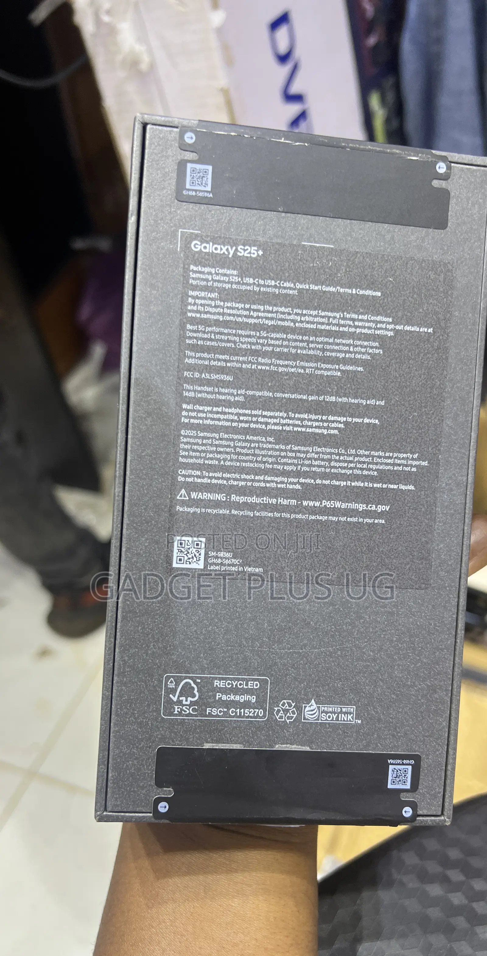 New Samsung Galaxy S25+ 256 GB Blue