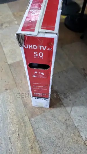 50" Smart /Android /Flameless Tv With Inbuilt Free Channels/Globalstar
