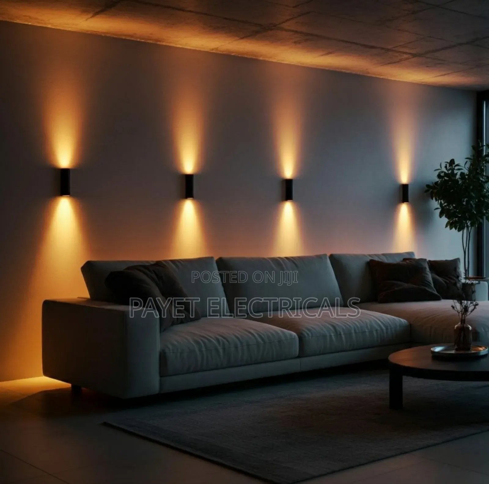 Gold Star Leaving Room Led Wall Light