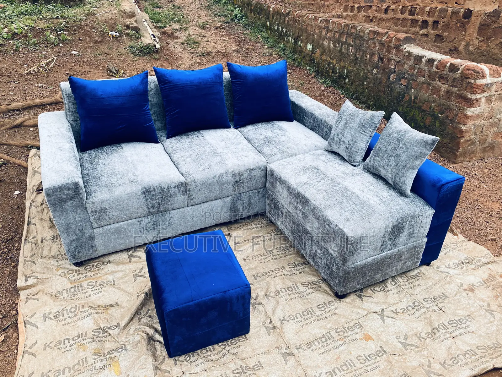 Mini Gray Sofa