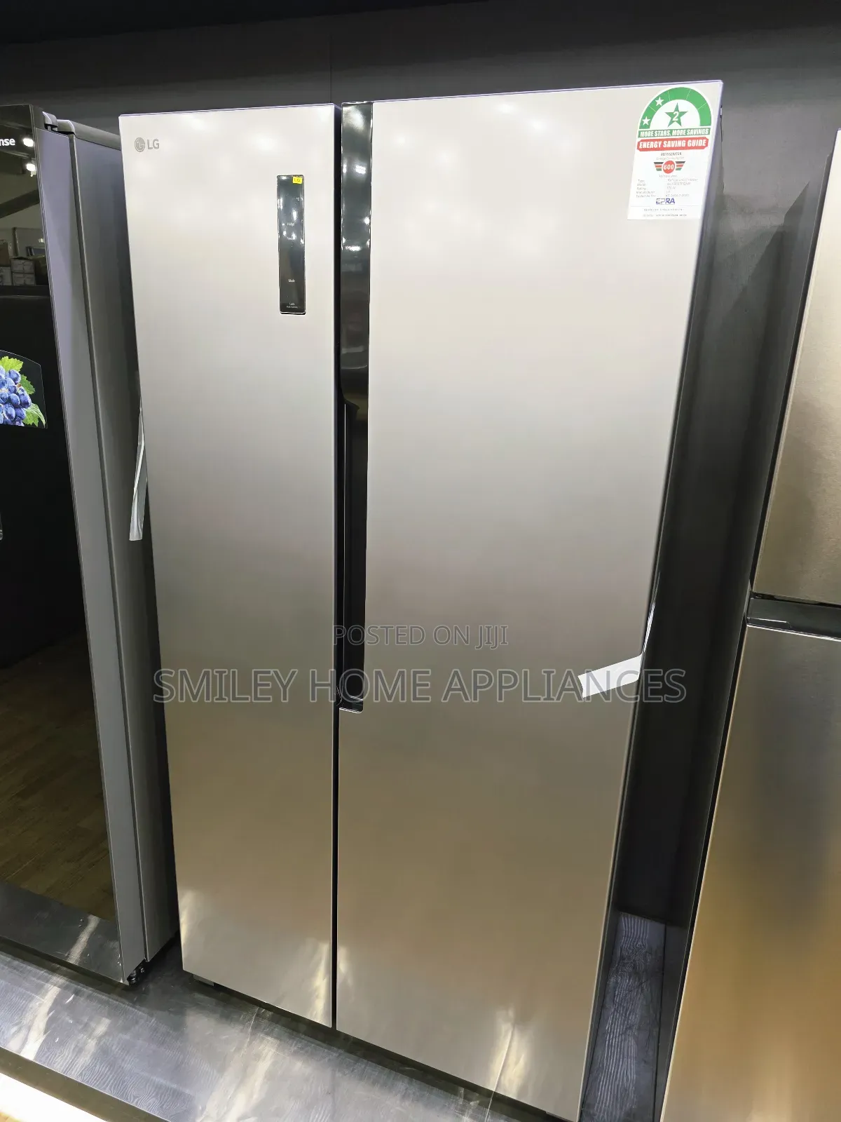 507ltrs Lg Frost Free Side by Side Refrigerator at 20% Beeyi Powa Sales
