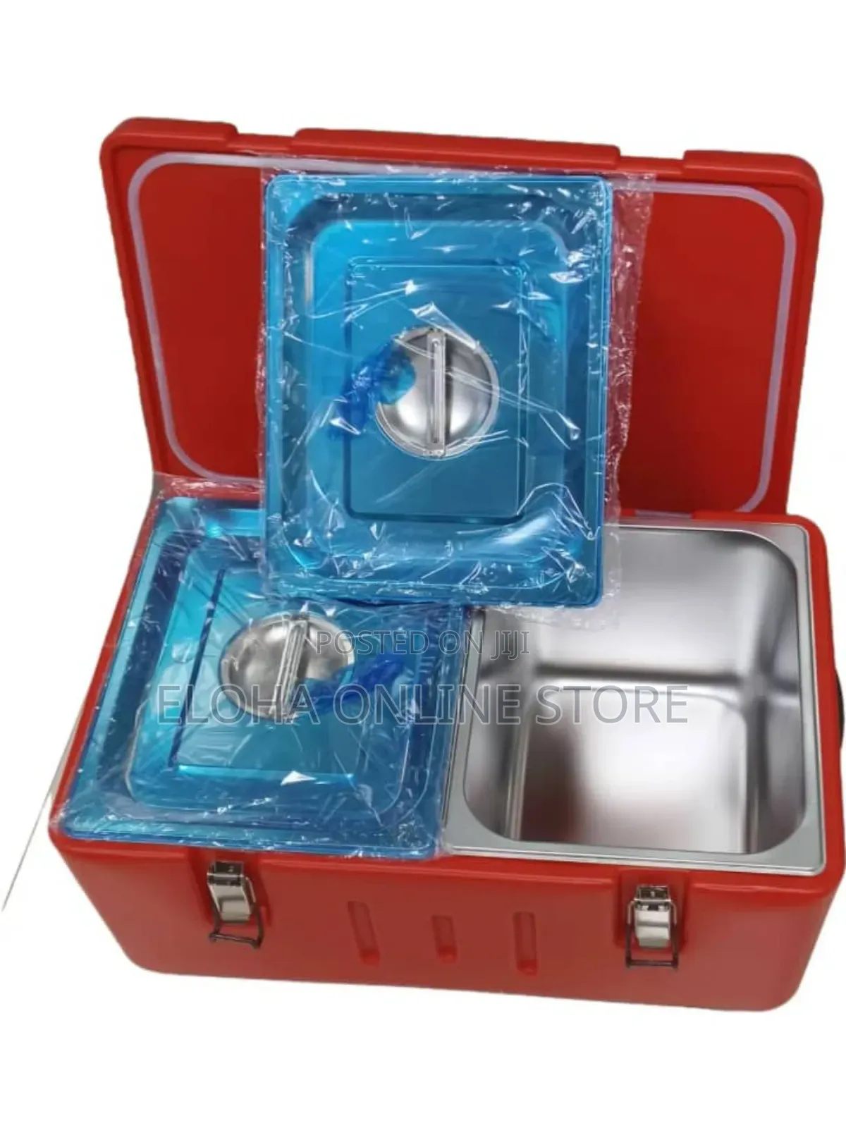 Hot and Cold Double Dish Insulated Food Container