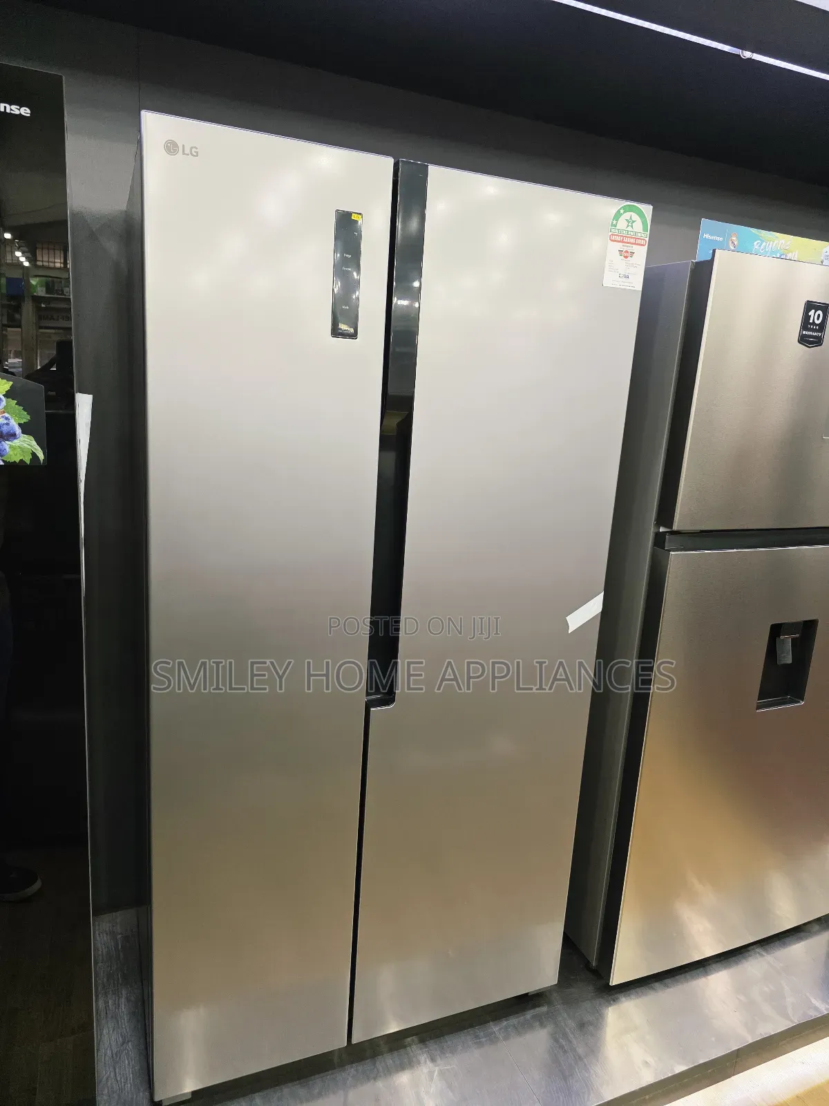 20% Discount Sales on 507ltrs Lg Side by Side Frost Free Refrigerator