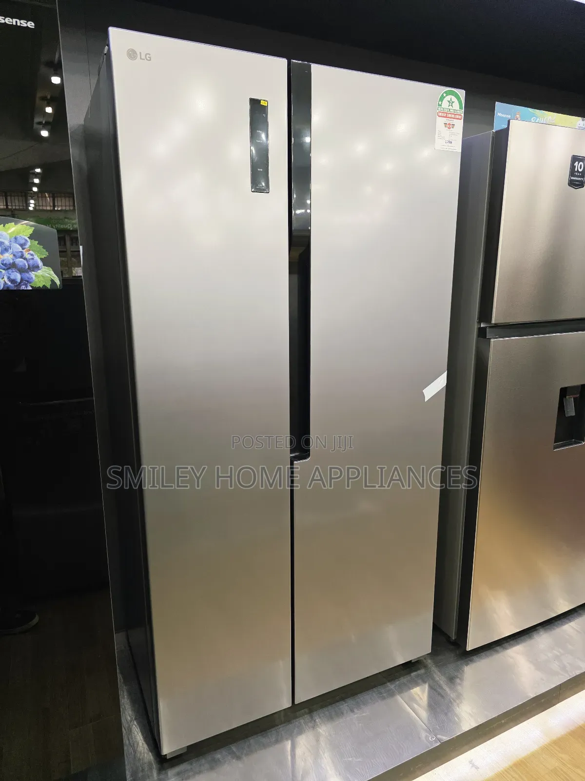 Lg 507ltrs Frost Free Hight End Side by Side Refrigerator at Beeyi Powa