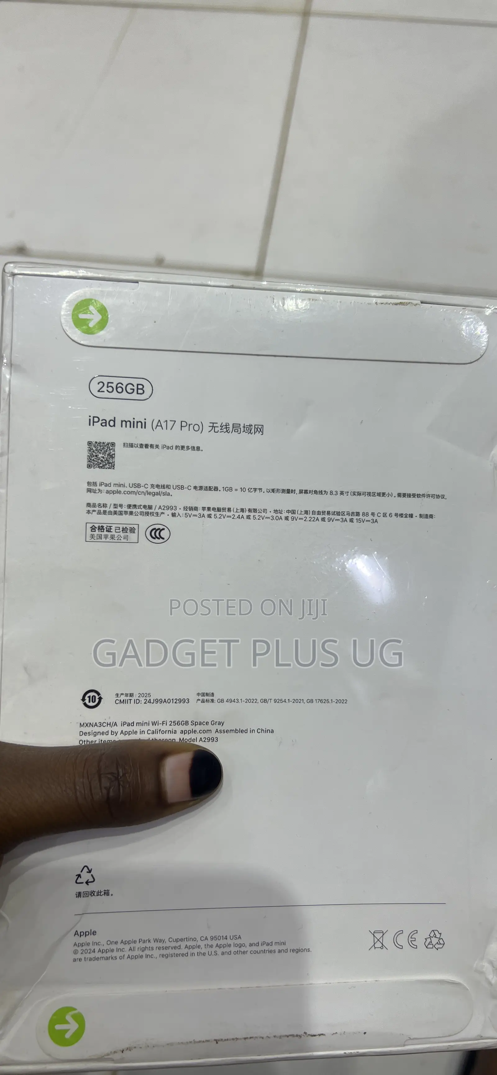 New Apple iPad mini Wi-Fi 256 GB Gray