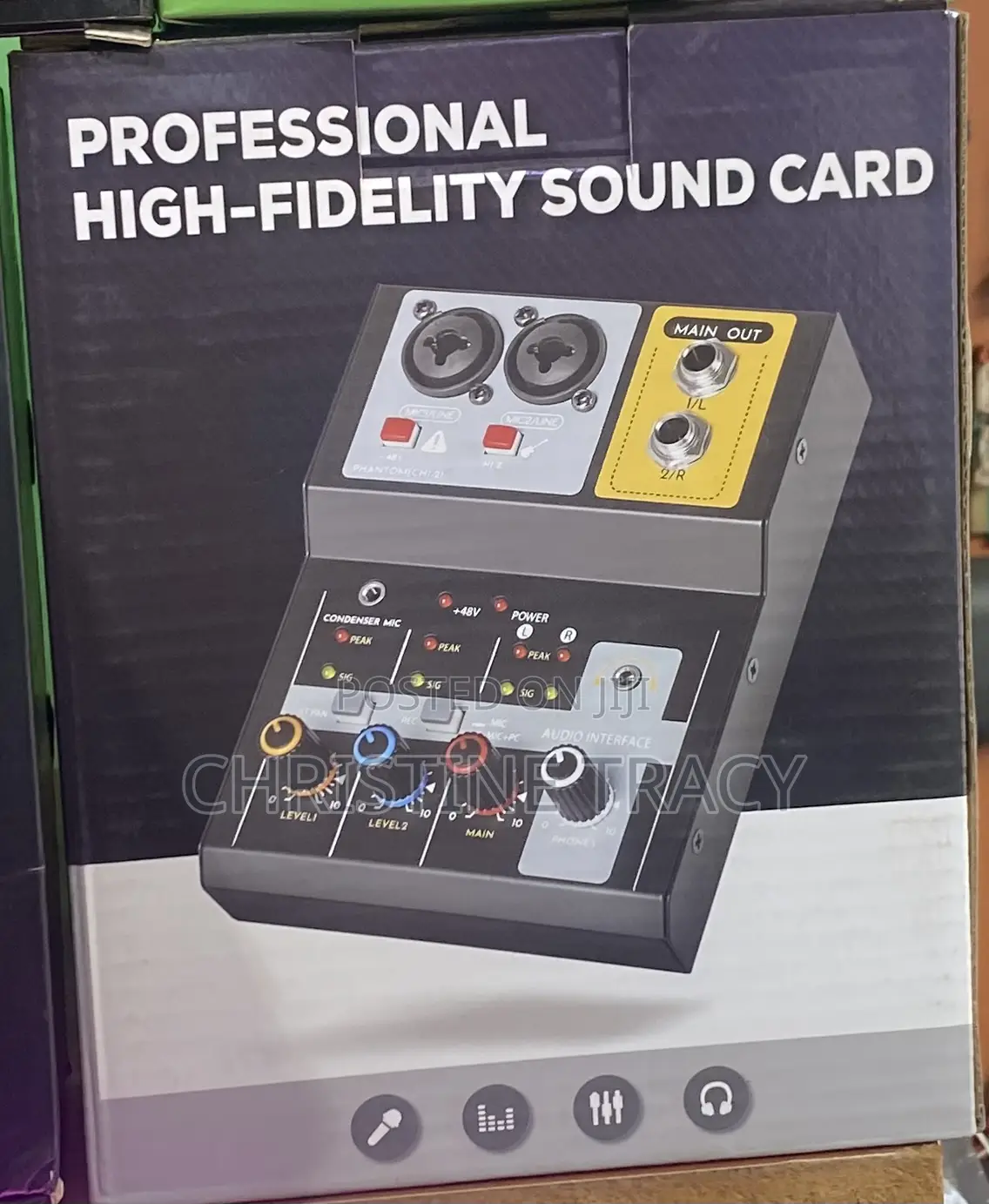 Professional High Fidelity Sound Card