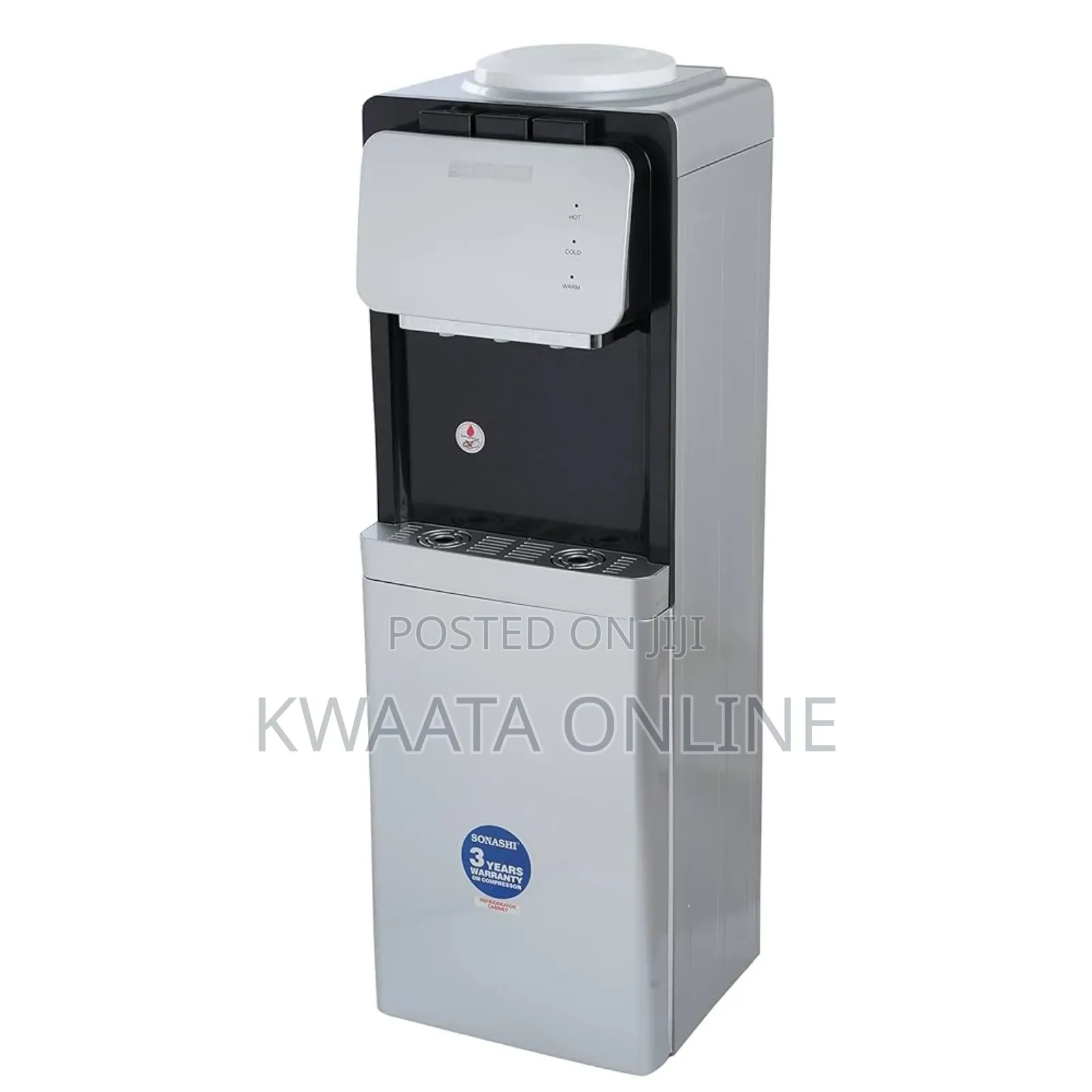 Sonashi 3 Taps Water Dispenser – Hot, Cold and Normal Taps SWD-55