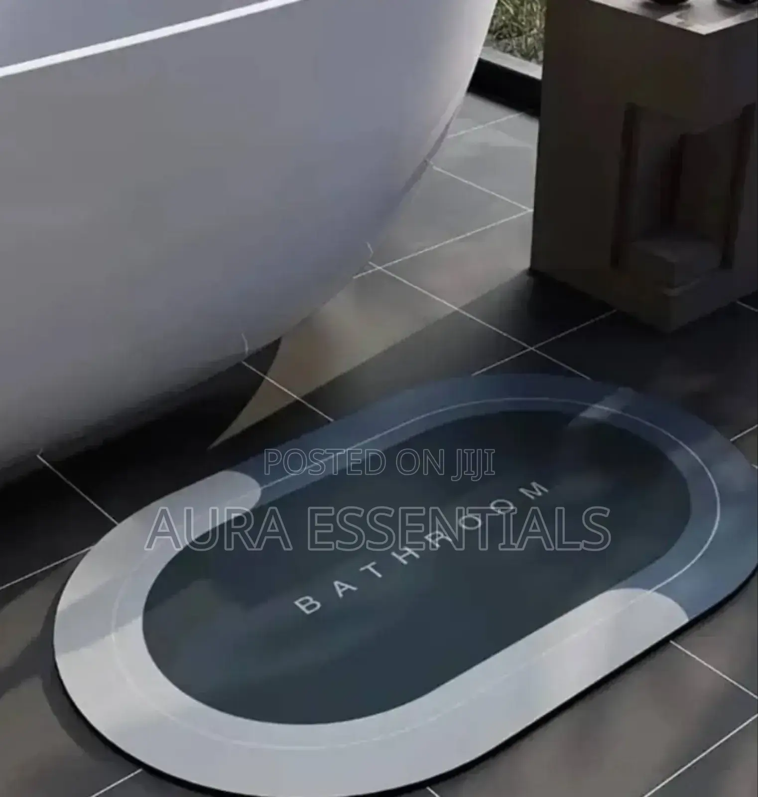 Unique Super Absorbent and Non-Slip Bathroom Mat