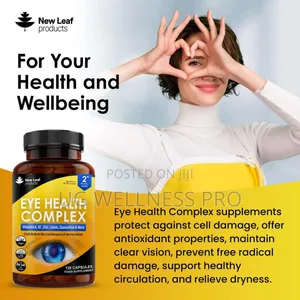 Eye Health Complex Vitamin A, B2, Zinc, Lutein Zeaxanthin Caps
