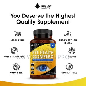 Eye Health Complex Vitamin A, B2, Zinc, Lutein Zeaxanthin Caps