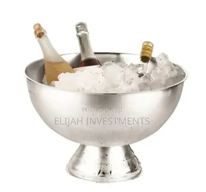 Double Wall Insulated Stainless Steel Ice Container Ice Bucket